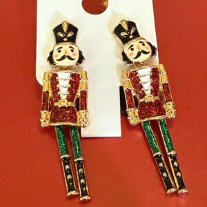 Sparkle Nutcracker Dangle earrings